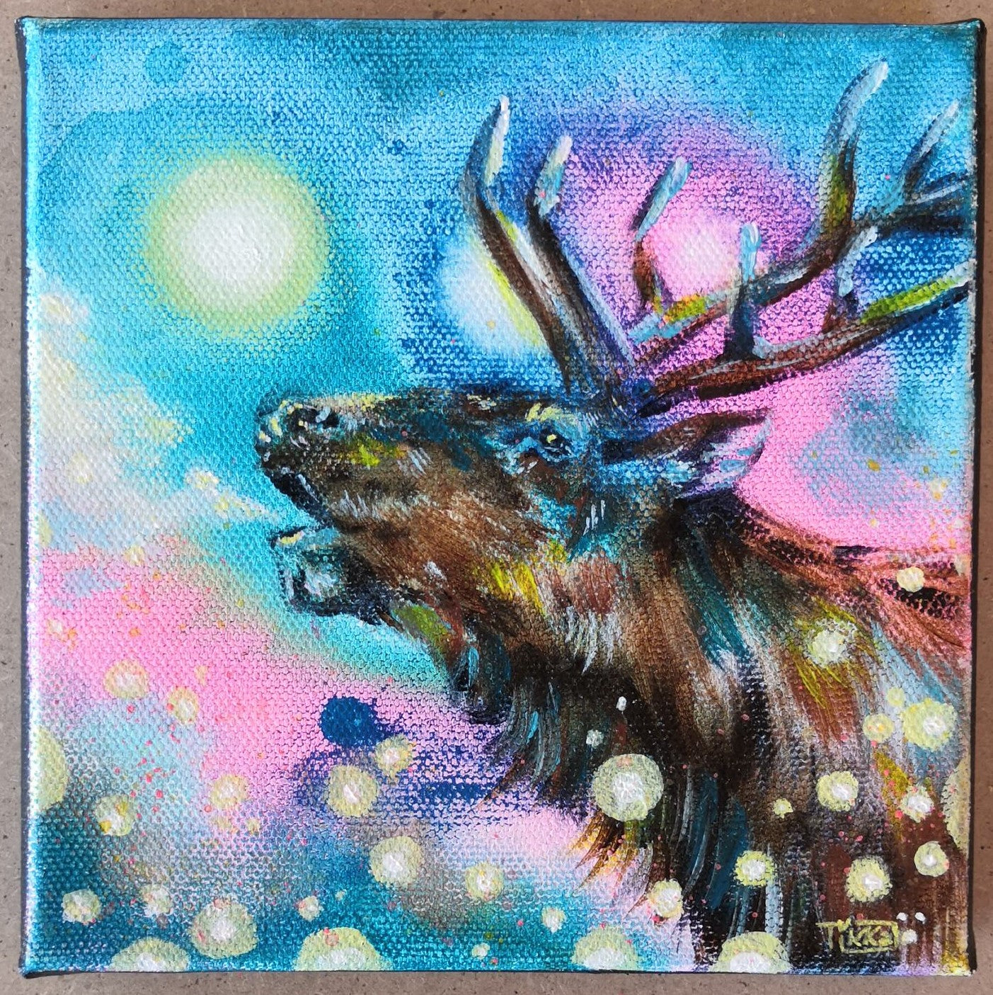 Deer - Colourful wildlife series